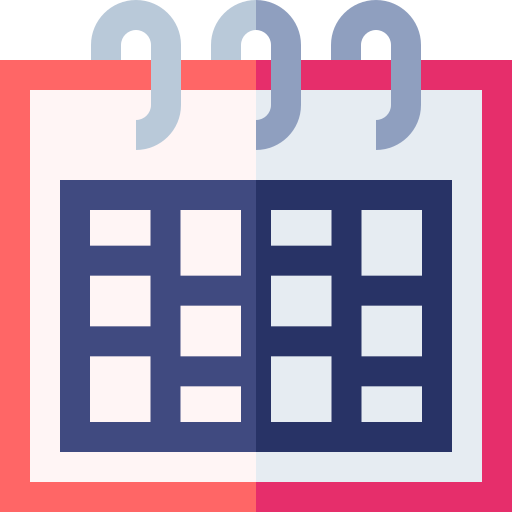 Schedule Basic Straight Flat icon