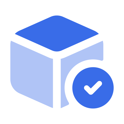 casilla de verificación Generic Blue icono