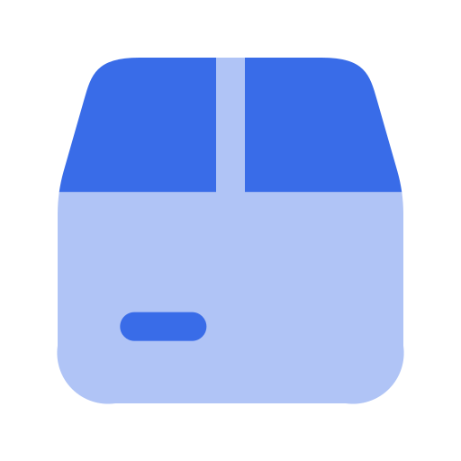 caja del paquete Generic Blue icono