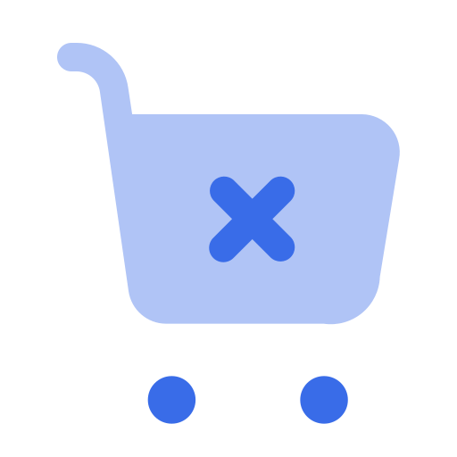 einkaufswagen Generic Blue icon