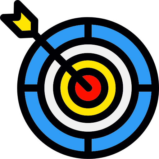 obiettivo Generic Outline Color icona