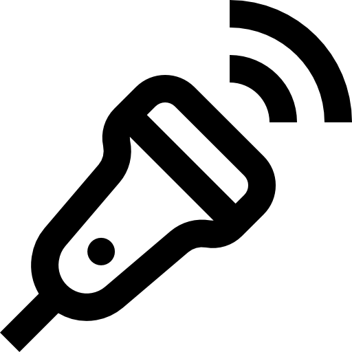 초음파 Super Basic Straight Outline icon