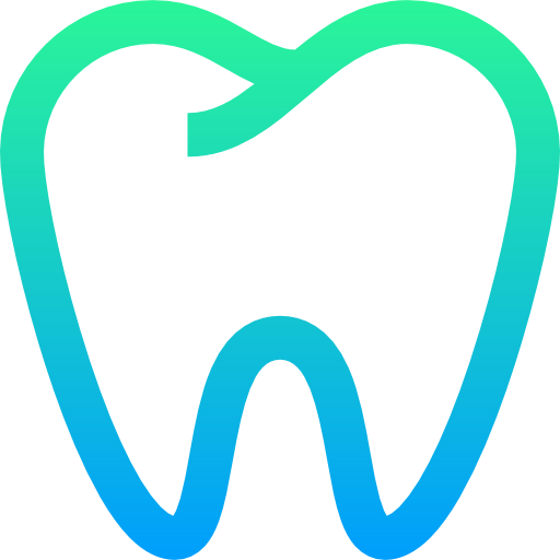 Зуб Super Basic Straight Gradient иконка