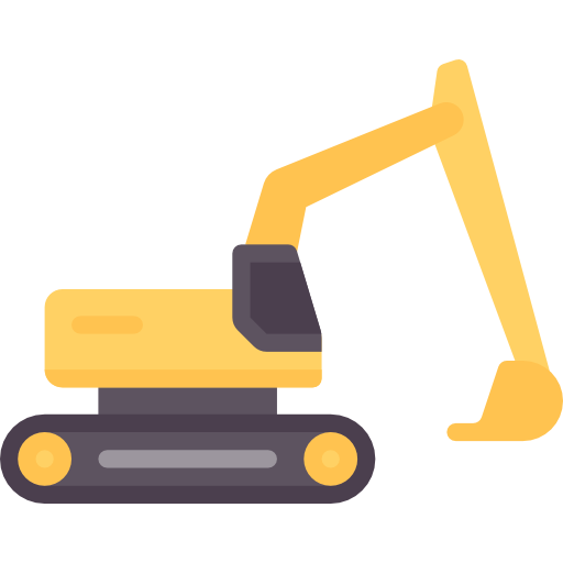 Excavator Special Flat icon