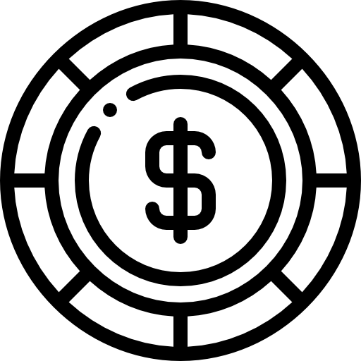 ポーカーチップ Detailed Rounded Lineal icon