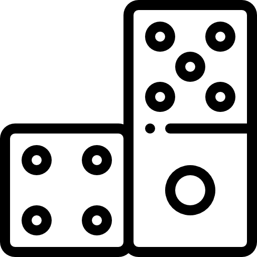 도미노 패 Detailed Rounded Lineal icon