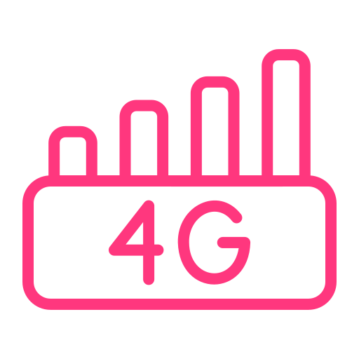 4g Generic Outline Color icon