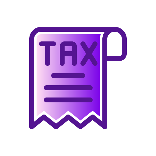 税金 Generic Lineal Color Gradient icon