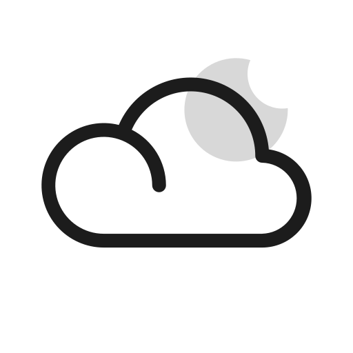 Cloudy night Generic Mixed icon