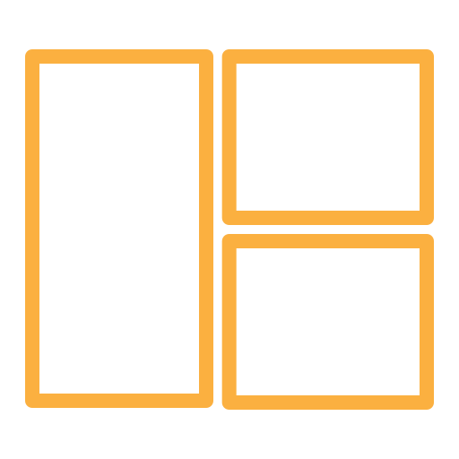 Layout Generic Outline Color icon