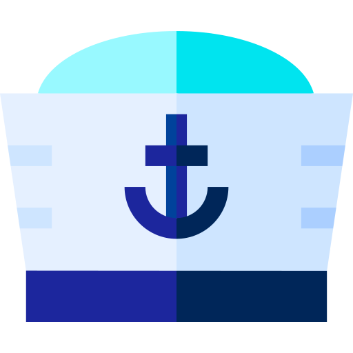 kapelusz marynarza Basic Straight Flat ikona