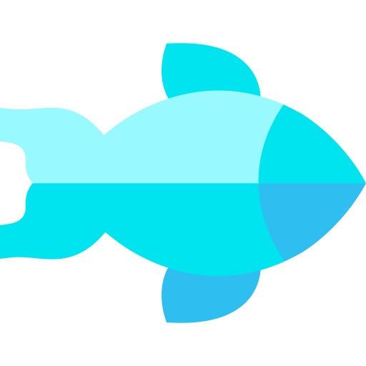Рыбы Basic Straight Flat иконка