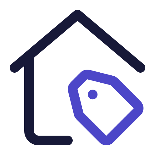 casa en venta Generic Outline Color icono