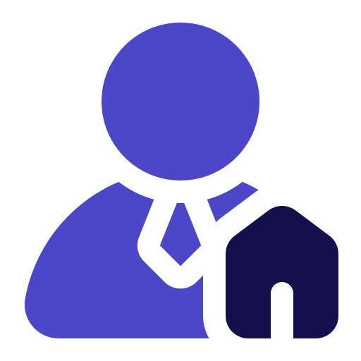 Real estate agent Generic Flat icon