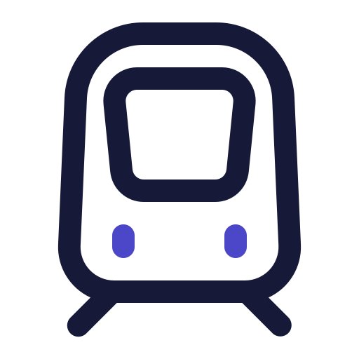 trein Generic Outline Color icoon