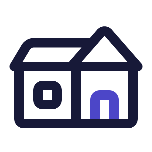 villa Generic Outline Color icono