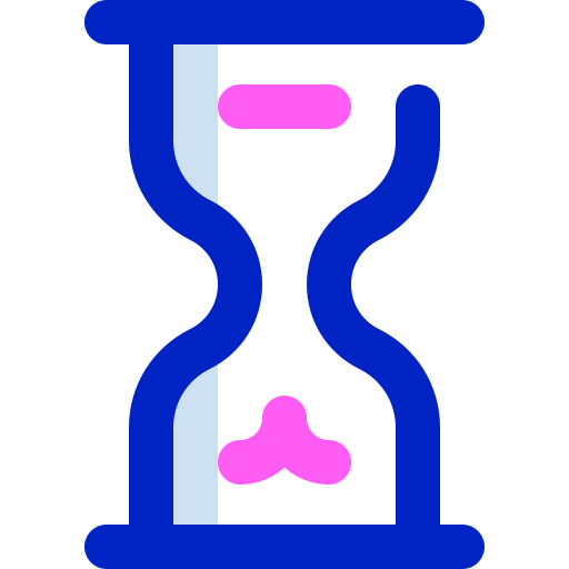 piaskowy zegar Super Basic Orbit Color ikona