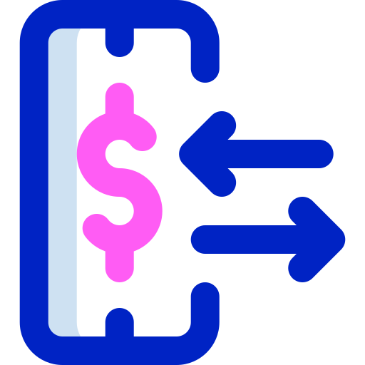 trasferimento di denaro Super Basic Orbit Color icona