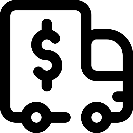 camion Super Basic Orbit Outline icona