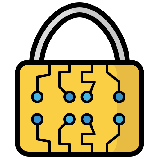 Encrypted Generic Outline Color icon