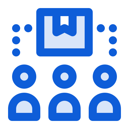 消費者 Generic Blue icon