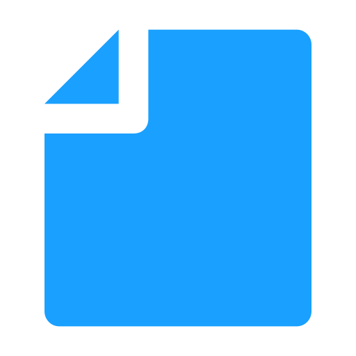 plik Generic Flat ikona