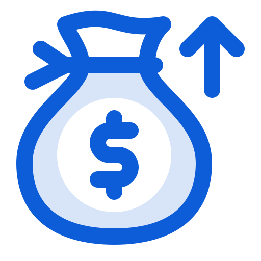 profit Generic Blue Icône