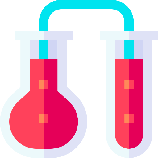 chemisch Basic Straight Flat icon