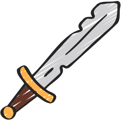 zwaard Juicy Fish Sketchy icoon