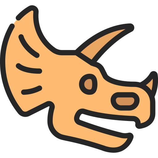 Triceratops Juicy Fish Soft-fill icon