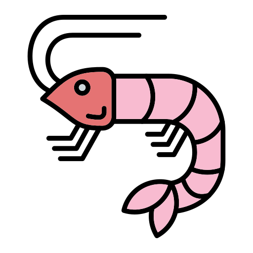 Prawn Generic Outline Color icon