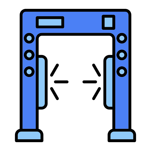 Metal detector Generic Outline Color icon