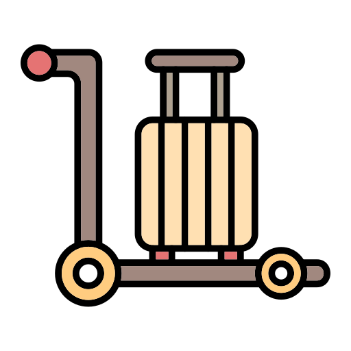 空港カート Generic Outline Color icon