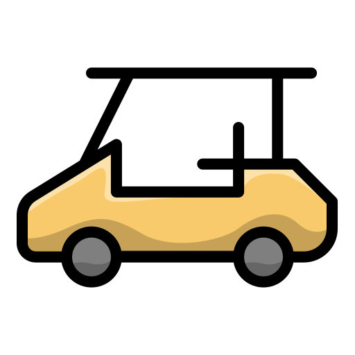 Golf cart Generic Outline Color icon