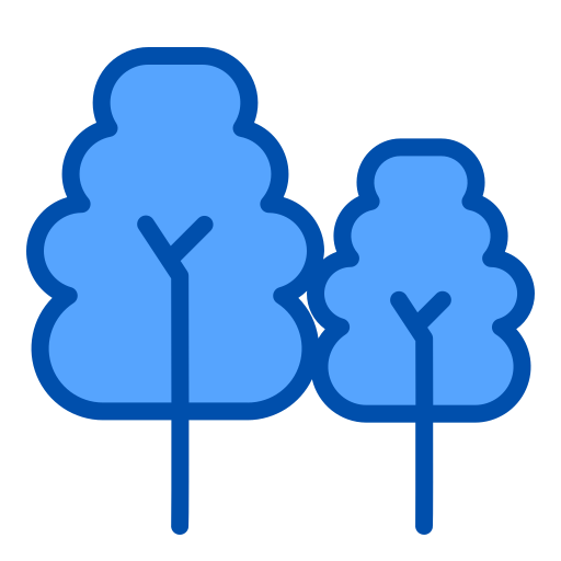 forêt Generic Blue Icône