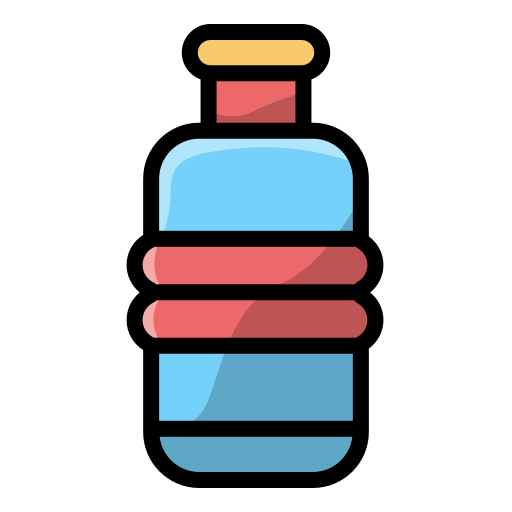 Bottle Generic Outline Color icon
