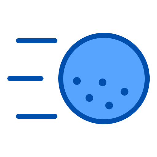 골프 공 Generic Blue icon