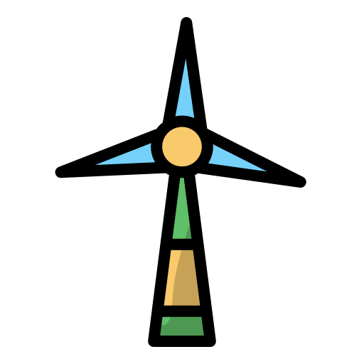 wiatrak Generic Outline Color ikona