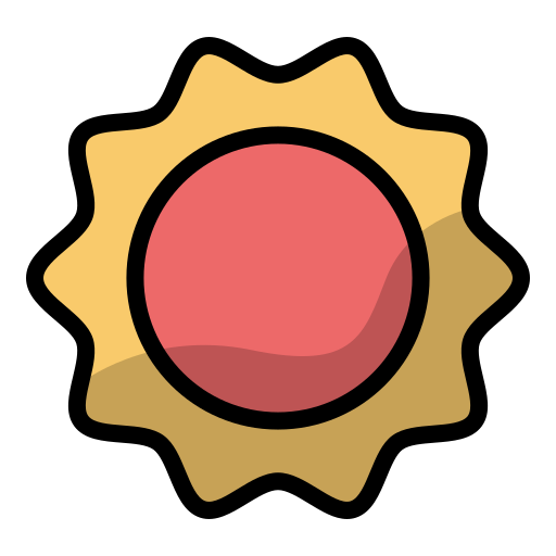 sonne Generic Outline Color icon