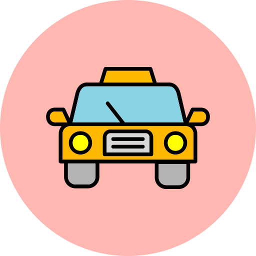 taxi Generic Outline Color icoon
