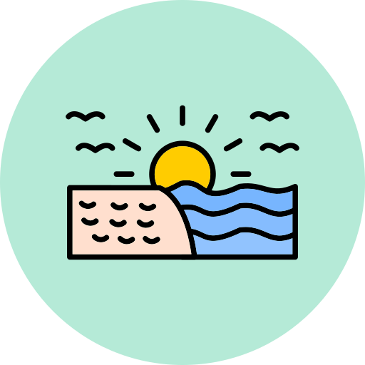 sonnenaufgang Generic Outline Color icon