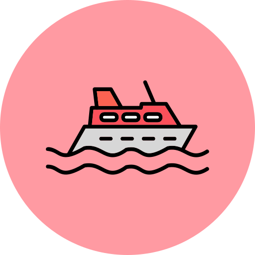 kreuzfahrt Generic Outline Color icon