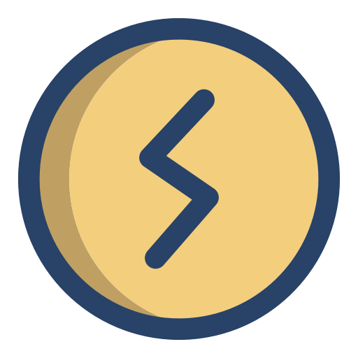 Flash Generic Outline Color icon