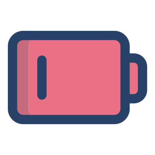 Low battery Generic Outline Color icon