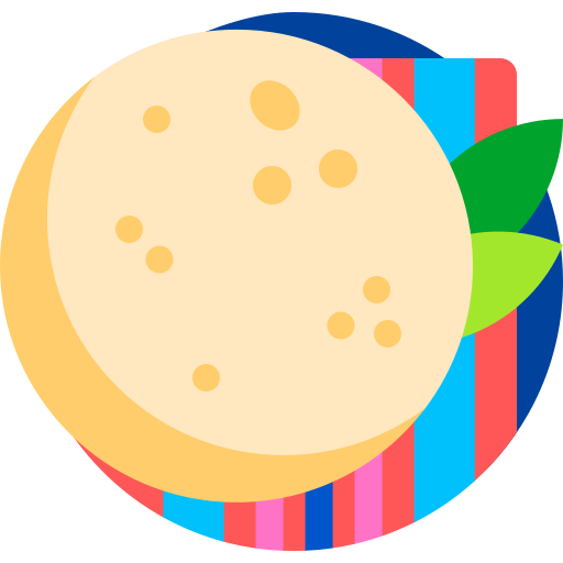 tortilla Detailed Flat Circular Flat icon