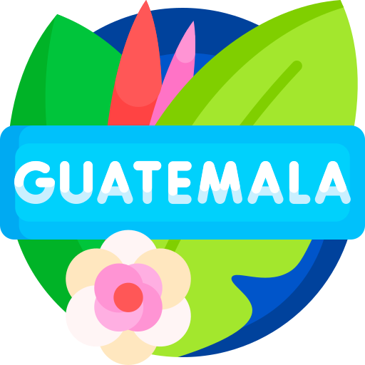 guatemala Detailed Flat Circular Flat icona