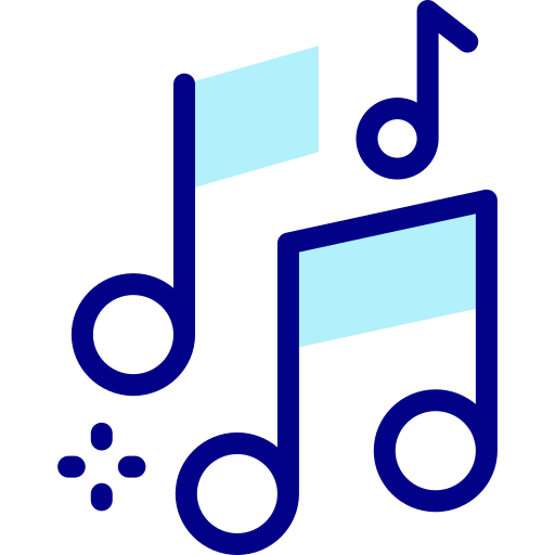 musical Detailed Mixed Lineal color icon