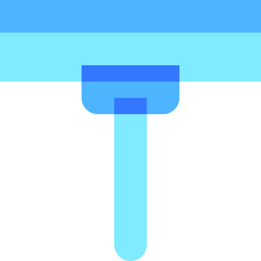 enjugador de goma Basic Sheer Flat icono