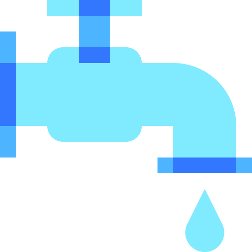 grifo de agua Basic Sheer Flat icono
