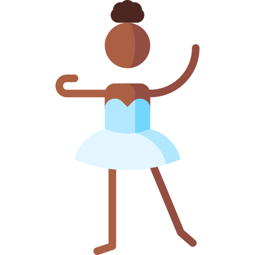 Ballet Puppet Characters Flat icon